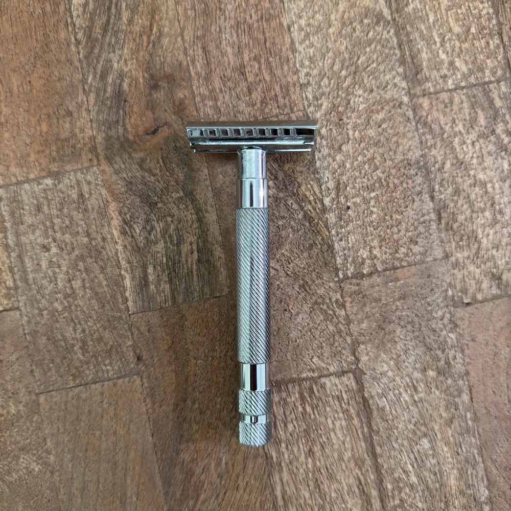 Classic Silver Safety Razor